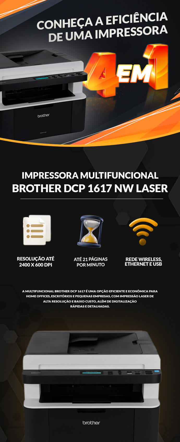 Impressora Brother DCP-T420
