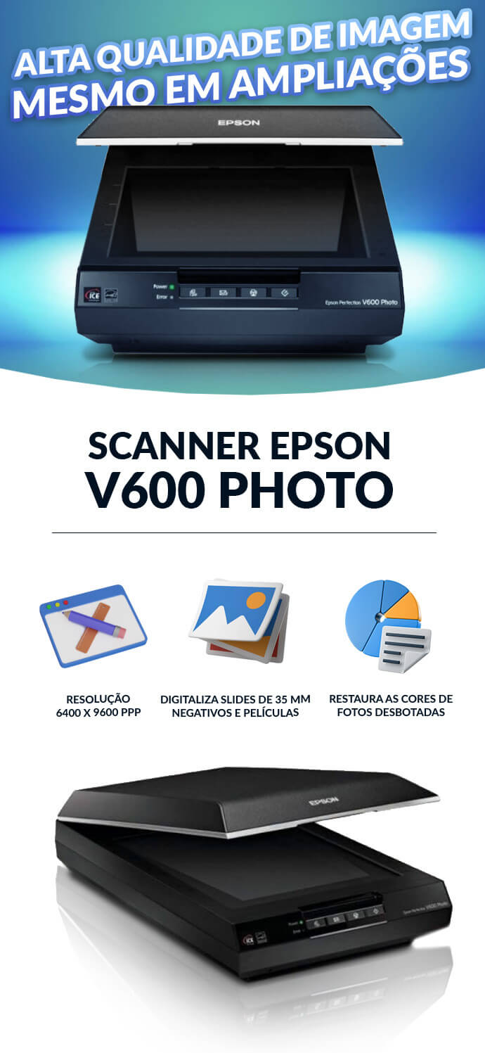Scanner Epson V600 Photo